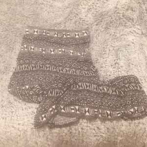 Tribal print maxi skirt